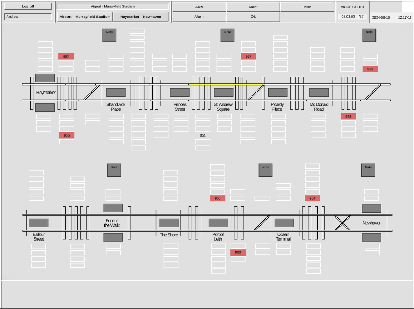OCC simulation software - Edinburgh view 2